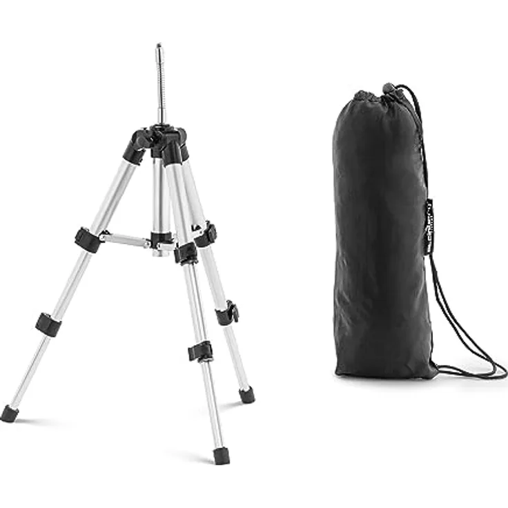 Steinberg Systems SBS-TRIPOD-109, Universalstativ 270-402 mm mit 1/4" Gewinde, leicht und kompakt für Fotokamera, Videokamera und Kreuzlinienlaser