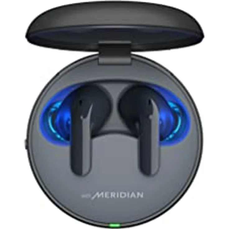LG Tone Free T90 | True Wireless Bluetooth Kopfhörer | Dolby Atmos | Plug & Wireless | Active Rauschunterdrückung | UVnano | TONE-T90Q.CEUFLBK