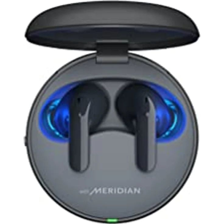 LG Tone Free T90 | True Wireless Bluetooth Kopfhörer | Dolby Atmos | Plug & Wireless | Active Rauschunterdrückung | UVnano | TONE-T90Q.CEUFLBK – Bild 1