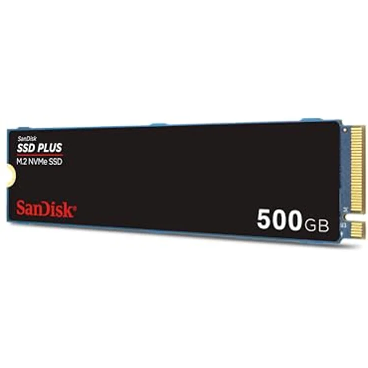 SanDisk SSD PLUS M.2 NVMe SSD 500 GB, M.2 2280, PCIe Gen 3.0, einfache Installation, 3 Jahre Garantie – Bild 2