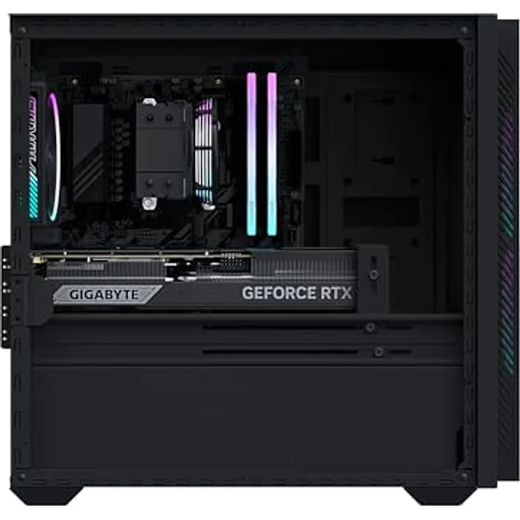 GIGABYTE AORUS PRIME 3 Gaming Desktop PC, AMD Ryzen 7 9700X, 32 GB DDR5-RAM, 1 TB SSD, Windows 11 Home, schwarz – Bild 5