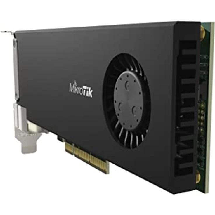 MikroTik CCR2004-1G-2XS-PCIe Adap 2xSFP28 1xGbE LP, Netzwerkkarte mit PCIe Adapter und 2x SFP28 Anschlüssen, blau – Bild 3