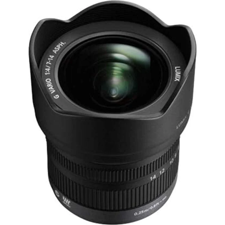 Panasonic H-F007014E LUMIX G Vario Superweitwinkel 7-14 mm F4.0 ASPH. Objektiv (14-28 mm KB) schwarz – Bild 4