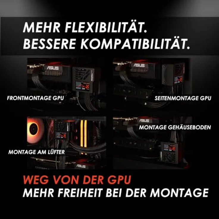 Thermal Grizzly WireView Pro II GPU Wired, CPU Kühler mit Temperatursensoren und USB-C Anschluss, schwarz – Bild 6