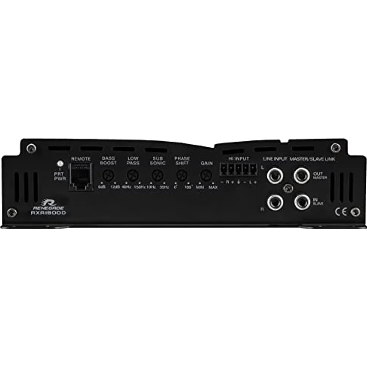 Renegade RXA1800, 1-Kanal Endstufe mit 1800 W, Bass-/Höhen-Regelung, Class D Mono Verstärker – Bild 2