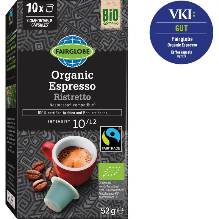 FAIRGLOBE Organic Espresso