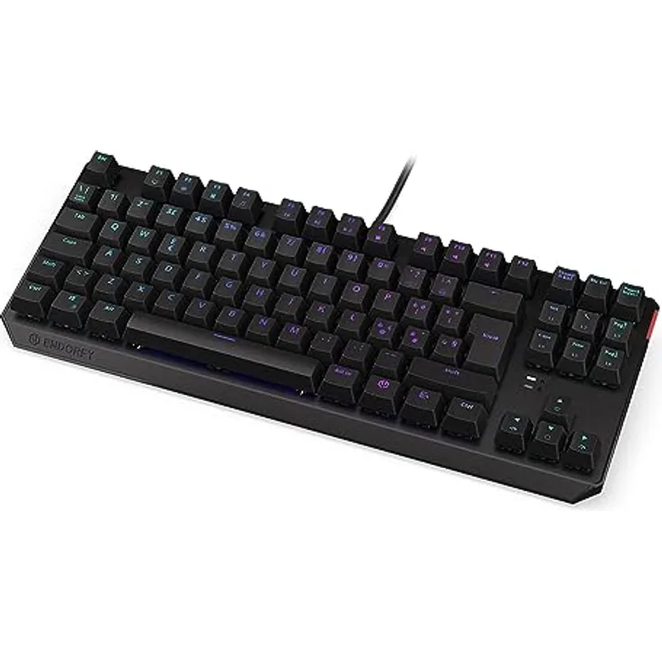 ENDORFY Thock TKL IT Brown, Kailh Brown Tactile switches, TKL 80% Mechanical Keyboard, Italian Layout, ABS keycaps | EY5G003