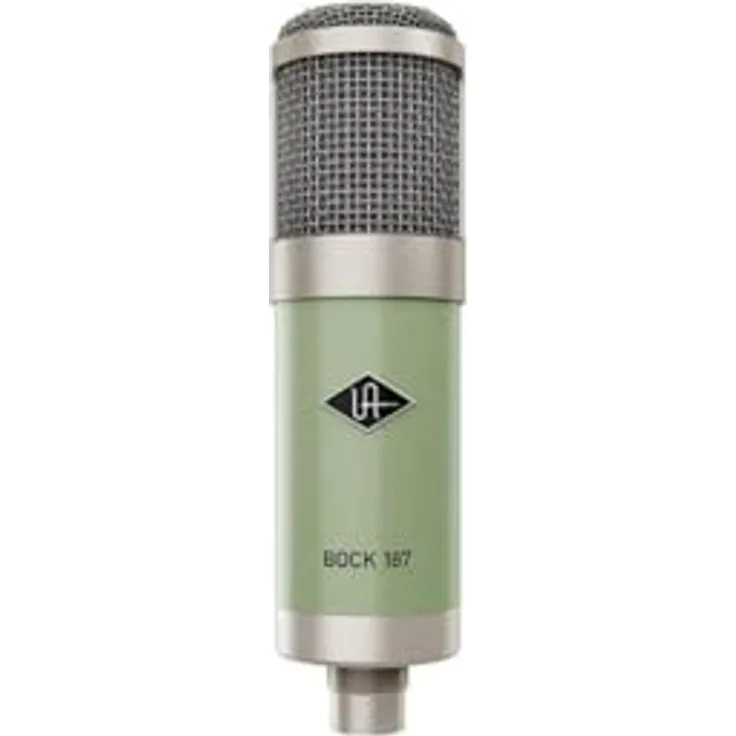 Universal Audio Bock 187, FET Kondensator Mikrofon mit Niere, Frequenzgang 20 Hz - 16 kHz, Fat-Modus und -10 dB Pad