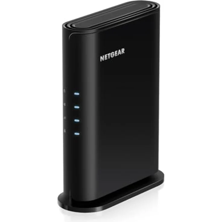 Netgear Nighthawk RAX9 AX1800 WiFi 6 Router, Dual-Band mit 5 RJ-45 Anschlüssen, schwarz – Bild 1