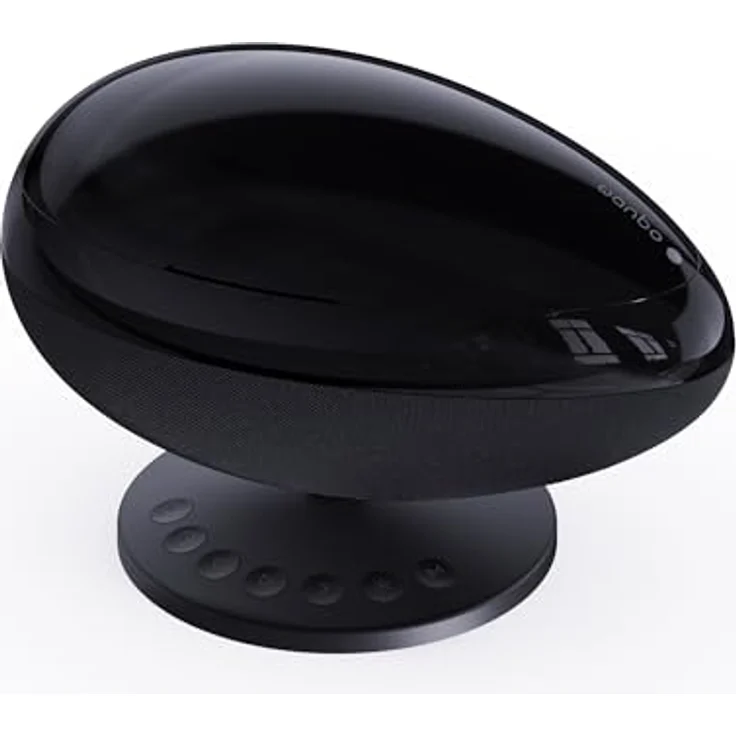 WANBO Eva Galaxy Projektion Nachtlicht, Bluetooth Lautsprecher mit 4 Beleuchtungsmodi, Typ-C-Anschluss, bis 20 Meter Reichweite – Bild 2