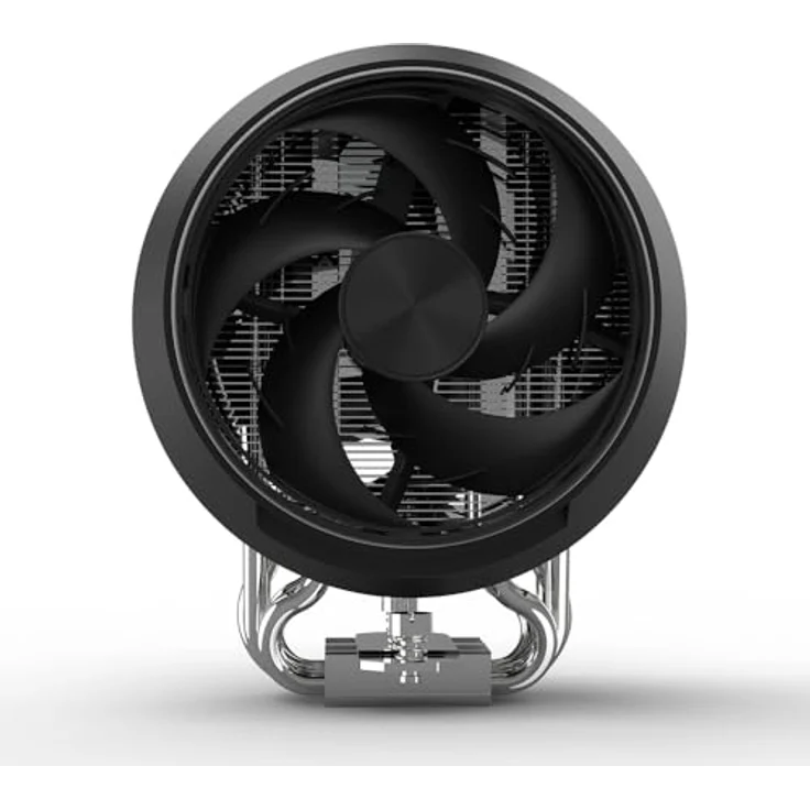 Zalman LUC ZET5, CPU Kühler mit 5 Heatpipes, 2x 120-mm-Lüfter und ARGB-Beleuchtung, Schwarz – Bild 4