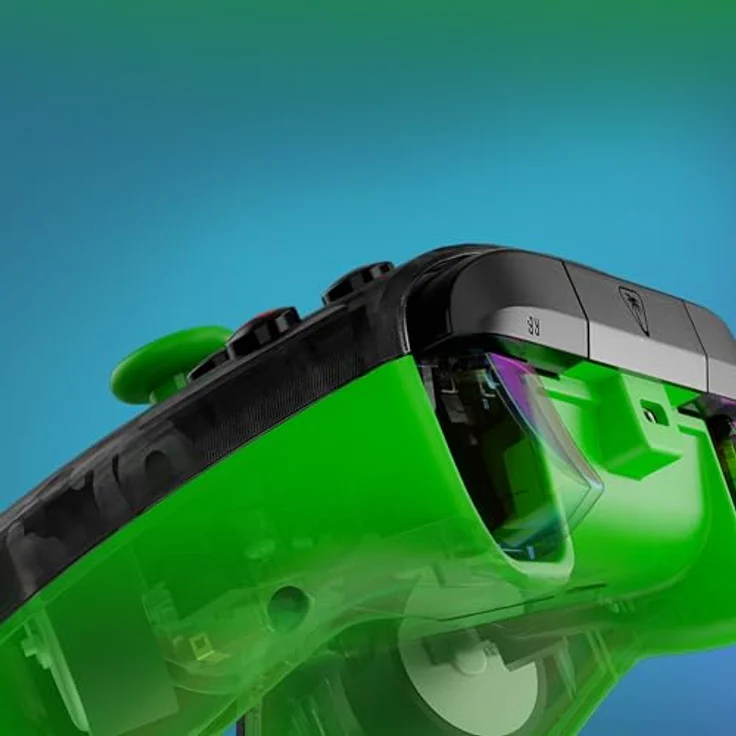 Turtle Beach Rematch Core Wired Controller | XB | Anpassbare 2-Stopp-Impuls-Trigger, Ghost Camo Black & Green – Bild 8