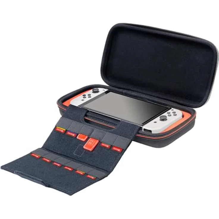NACON NS212MKW, Beuteltasche für Nintendo Switch und Switch OLED, mehrfarbig, staub- und kratzresistent, 302 mm – Bild 4