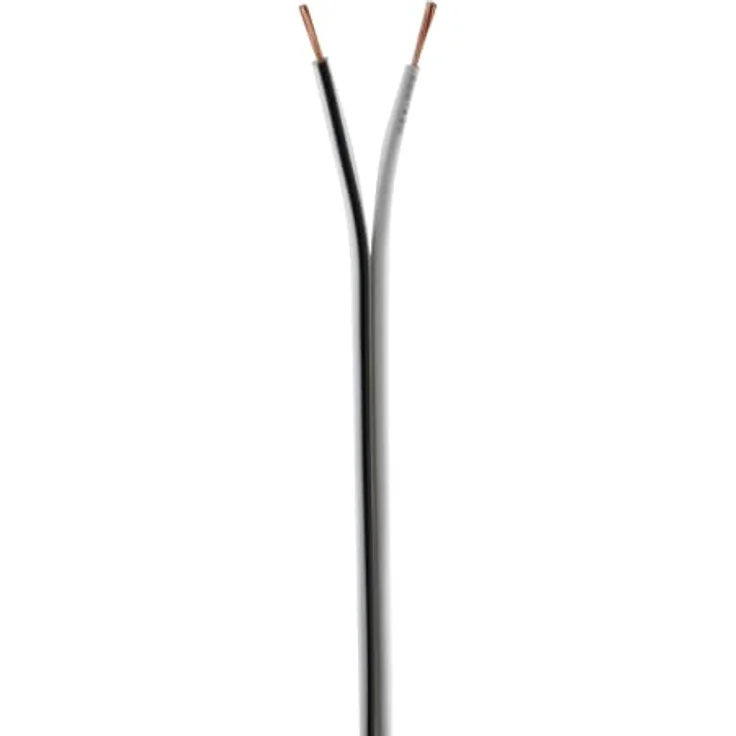 Lautsprecherkabel 2x0,50mm2 - 10m - weiss - CCA - Audiokabel - Boxenkabel – Bild 4