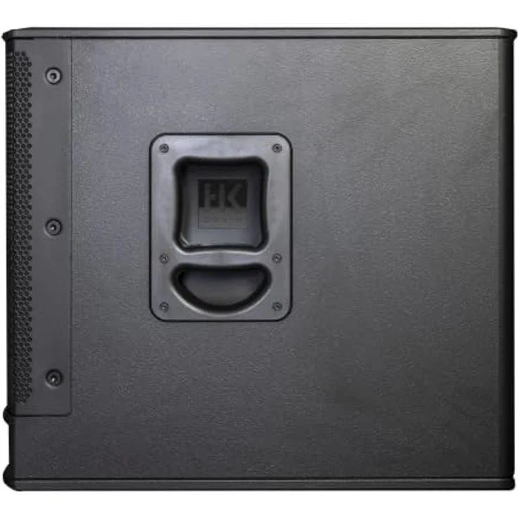 HK Audio PORTABLE SUB 115 A, Aktive Bassbox mit 15" Tieftöner, 700 Watt RMS, Tiefschwarz (RAL 9005) – Bild 3