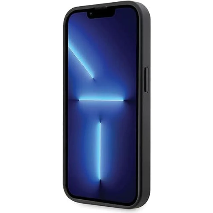 BMW Grip Stand Hot Stamp iPhone 14 Pro Case - Schwarz, mit M Performance Design, Wrist Strap und integrierter Standfunktion – Bild 5