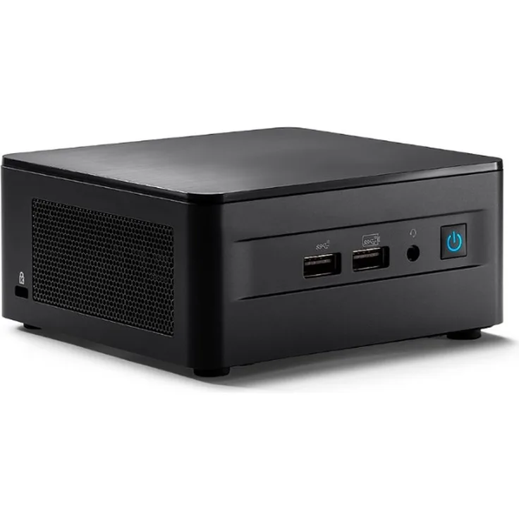 Intel NUC RNUC12WSHV70002, Core i7-1270P Barebone-PC, Turbo-Takt bis 4,8 GHz, bis zu 64 GB DDR4-RAM, Unterstützung für 4 Monitore, mit Thunderbolt 4 und Bluetooth 5.3