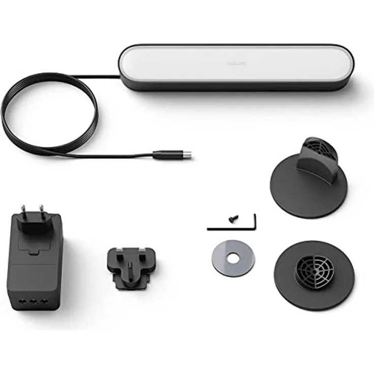Philips Hue White and Color Ambiance Play Lightbar, dimmbar, bis zu 16 Millionen Farben, steuerbar via App, kompatibel mit Amazon Alexa, schwarz – Bild 2