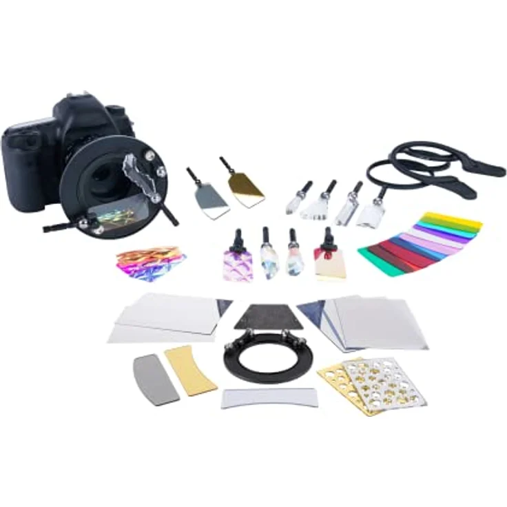 LensBaby Omni Deluxe Collection III KLEIN für Filtergrößen von 49mm bis 58mm - Vielseitiges System optischer Effekte – Bild 1