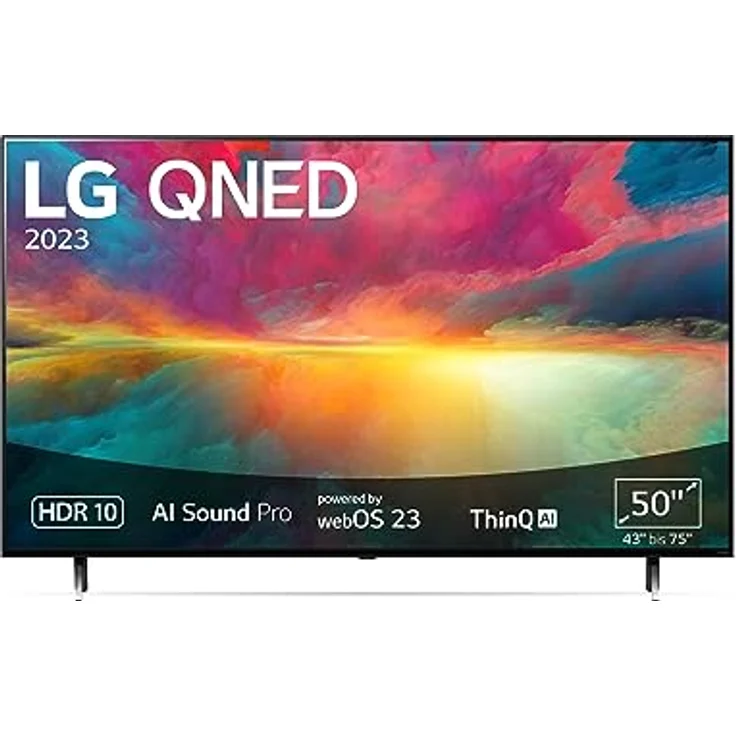 LG 50QNED756RA 127 cm (50 Zoll) 4K QNED MiniLED TV (Active HDR, 60 Hz, Smart TV) [Modelljahr 2023] – Bild 1