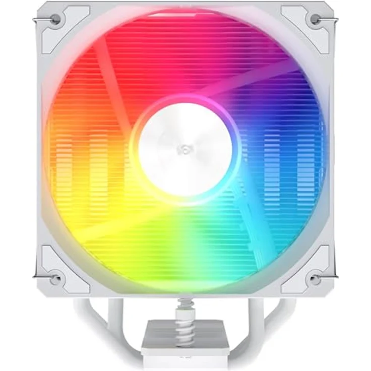 Fortron FSP Air CPU Cooler NP5-WA, LGA/1851/1700/1200 für AMD AM4/AM5, CPU Kühler, weiss – Bild 2