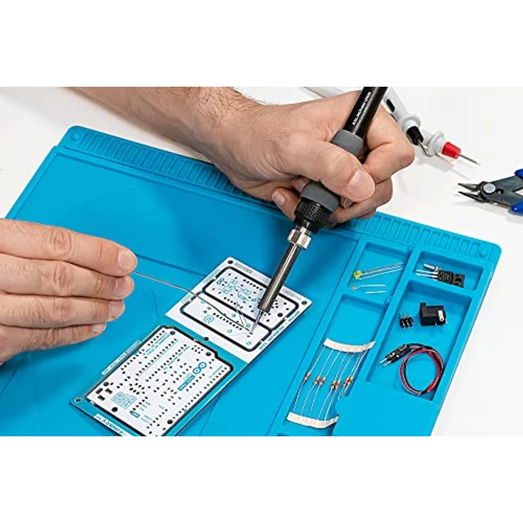 Arduino Make-your-UNO-Kit (AKX00037), Bausatz zum Selbstbau eines Arduino UNO und Synthesizers, inklusive Anleitung und Lernmaterialien – Bild 7