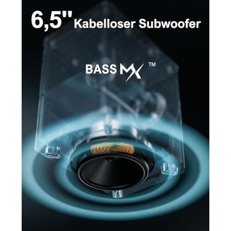 Ultimea Poseidon D70 7.1 Soundbar mit Bluetooth, 410 Watt Leistung und 6,5-Zoll Subwoofer – Bild 5