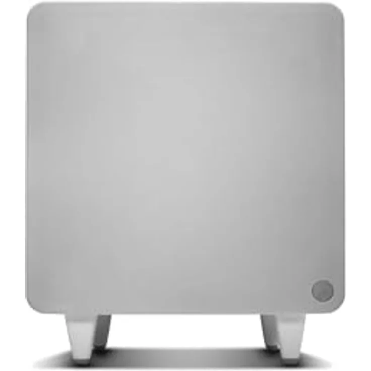 Cambridge Audio Minx X301-300 Watt Aktiv-Subwoofer mit zusätzlichem Basstreiber und voll einstellbarem Klang - Weiß