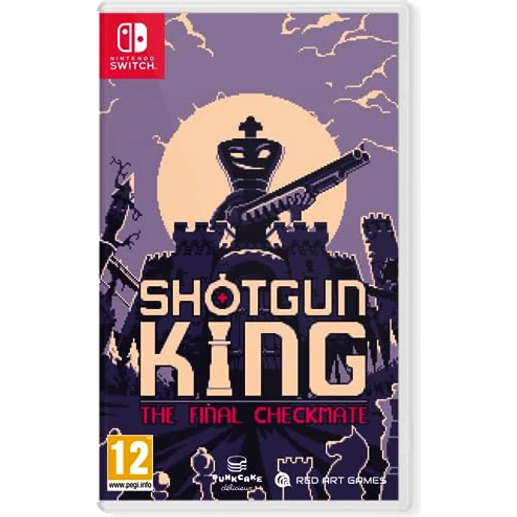 Red Art Games Shotgun King Nintendo Switch, rundenbasiertes Strategie-Roguelike mit einzigartigem Gameplay und 15 Schwierigkeitsgraden (EU Import)