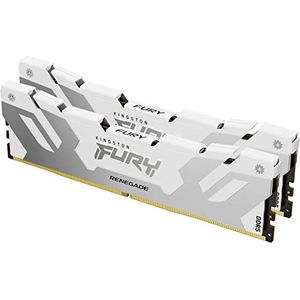 Bild für Kingston Fury Renegade KF584CU40RWK2-48 DDR5 Silber/Weiss XMP 48GB 8400MT/s CL40 CUDIMM Desktop Gaming Speicher Kit mit 2