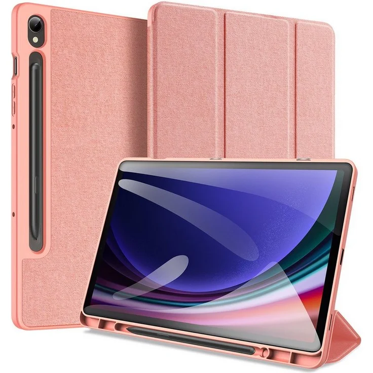 Dux Ducis Tablet-Hülle Domo Series für Samsung Galaxy Tab S9 FE, Smart Flip, Smart Sleep, Schwarz - Preisvergleich