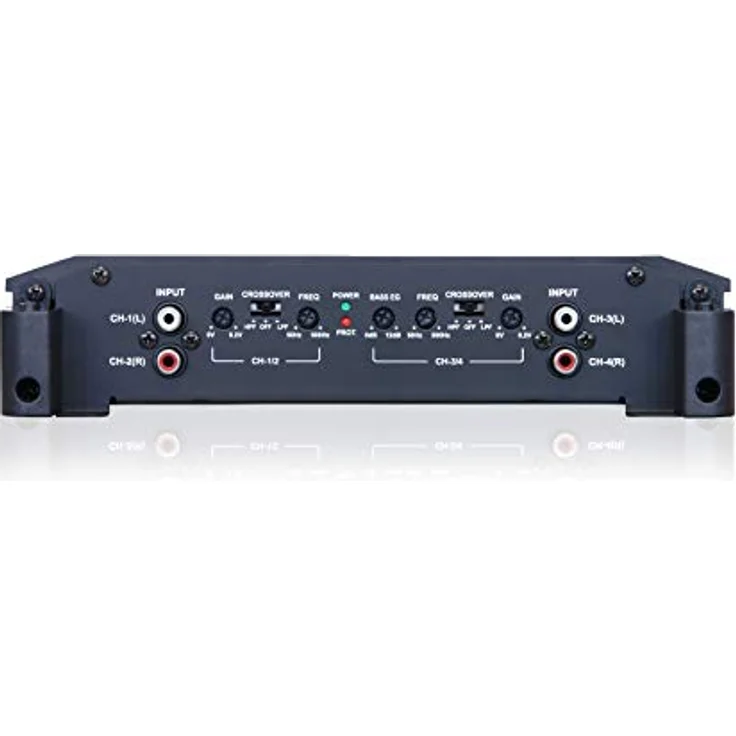 ALPINE BBX-F1200 4-Kanal Verstärker - 600 Watt Gesamtleistung, Class-A/B Verstärkerprinzip, schwarz – Bild 3