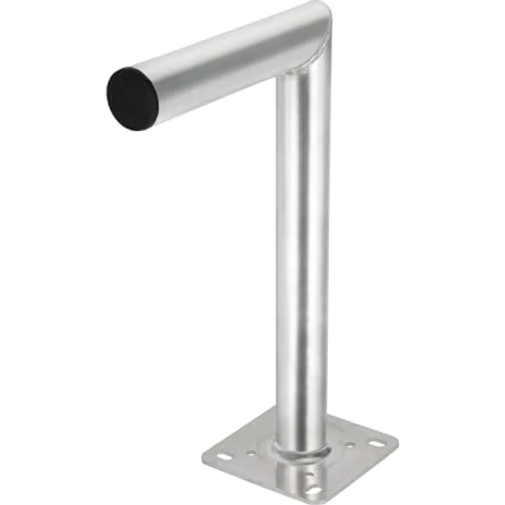 PremiumX SAT Anlage PXS60, 60cm Satellitenantenne in Hellgrau mit Quad LNB und 45cm Wandhalter aus Aluminium – Bild 6