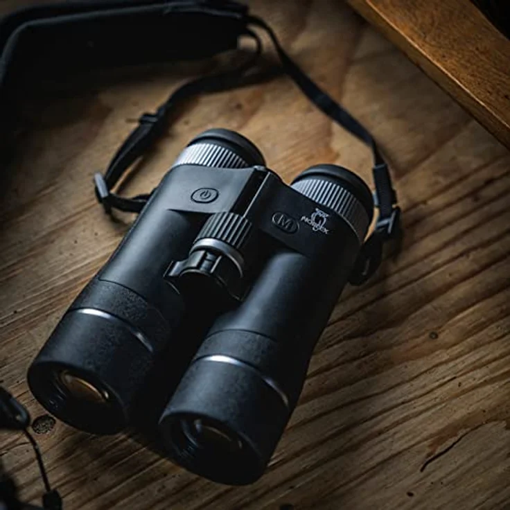 NOBLEX Fernglas NF 10x42 R Advanced | Premium Jagd Fernglas mit präzisem Laser Entfernungsmesser bis zu 2.300 Meter, Winkelmesser und hellem OLED-Display | schwarz – Bild 4