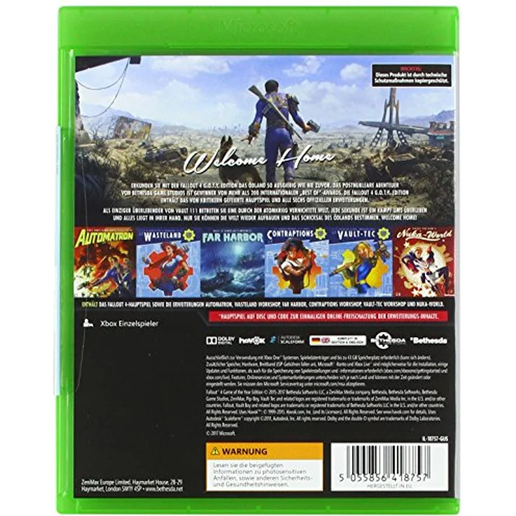 Bethesda Fallout 4 - Game of the Year Edition - [Xbox One], gigantische Welt mit Special-Charaktersystem und brandneuer Grafik- und Licht-Engine – Bild 2