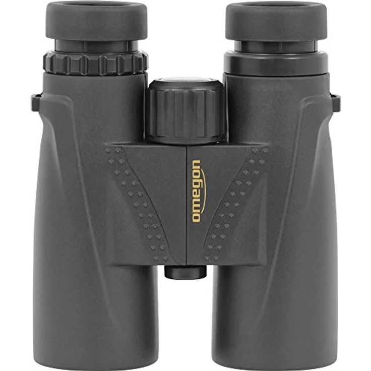 Omegon Blackstar 10x42 Fernglas mit multivergüteter Optik und robustem Gehäuse, ideal für Outdoor-Sport und Freizeit, schwarz – Bild 2