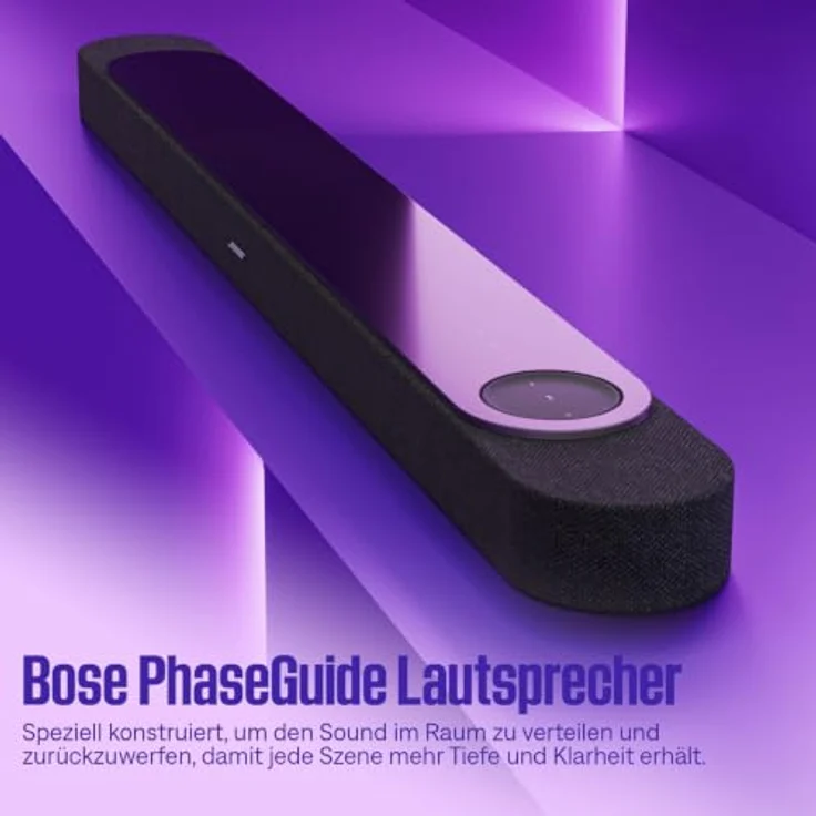 BOSE Lifestyle Ultra Soundbar, 360-Grad-Sound, CleanBass Technologie, Schwarz – Bild 4