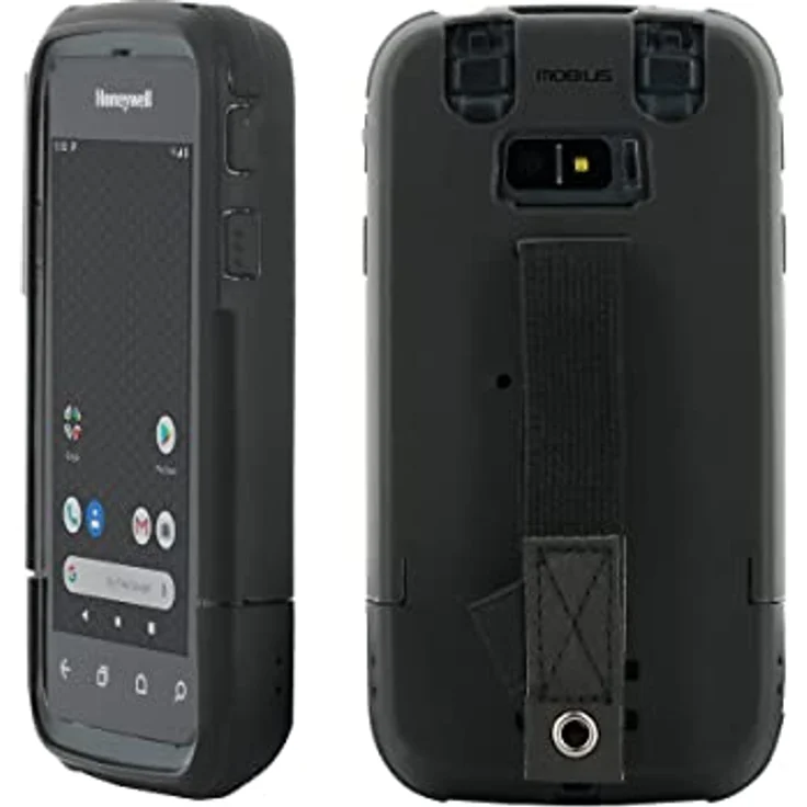 Mobilis PROTECH Verstärkte Schutzhülle für Honeywell CT60XP/CT60/CT50, mit Griffband und Stifthalter, fallfest und antimikrobiell, kompatibel mit Ladezubehör – Bild 1