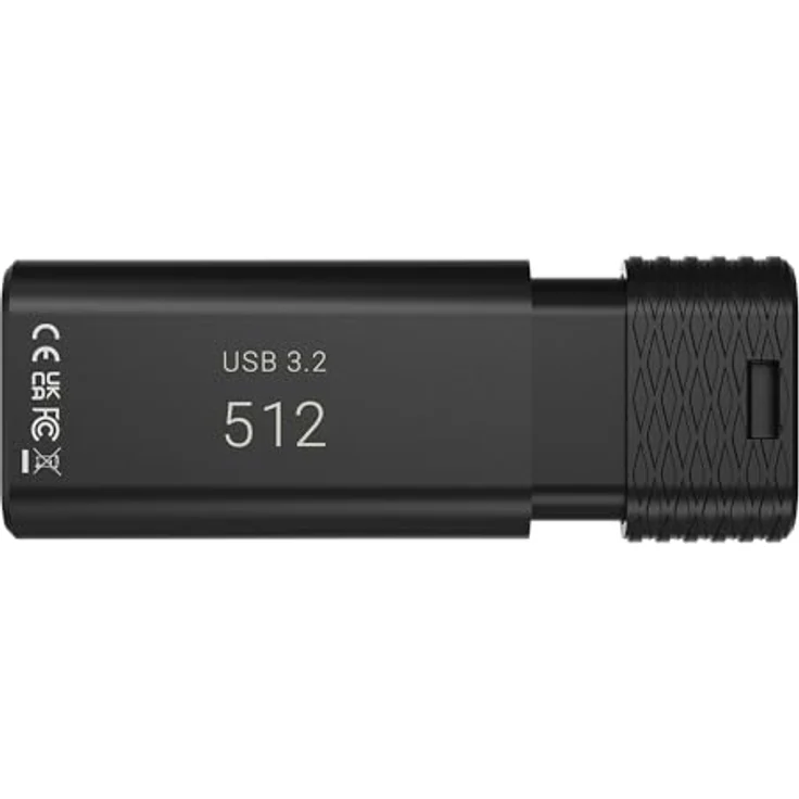 PNY Pro Elite V3 Type-C USB 3.2, 512GB Flash Drive mit 1000 MB/s Lesegeschwindigkeit, schwarz – Bild 9