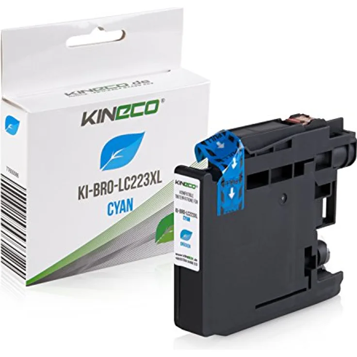 Tintenpatrone kompatibel zu Brother LC-223C XL Cyan