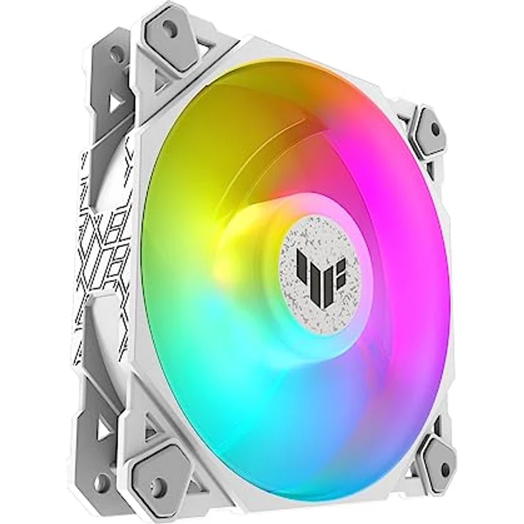 TUF Gaming TF120 ARGB-Gehäuselüfter White Edition 3IN1 mit ARGB Controller – Bild 6