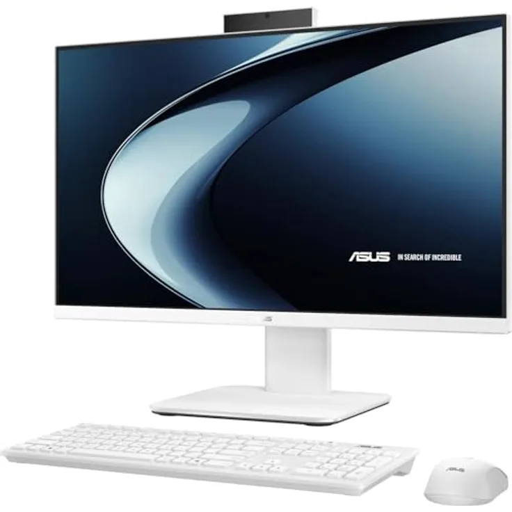 ASUS ExpertCenter P4, 24" All-in-One PC mit Intel Core i5-13420H, 8 GB RAM, 512 GB SSD, Weiss