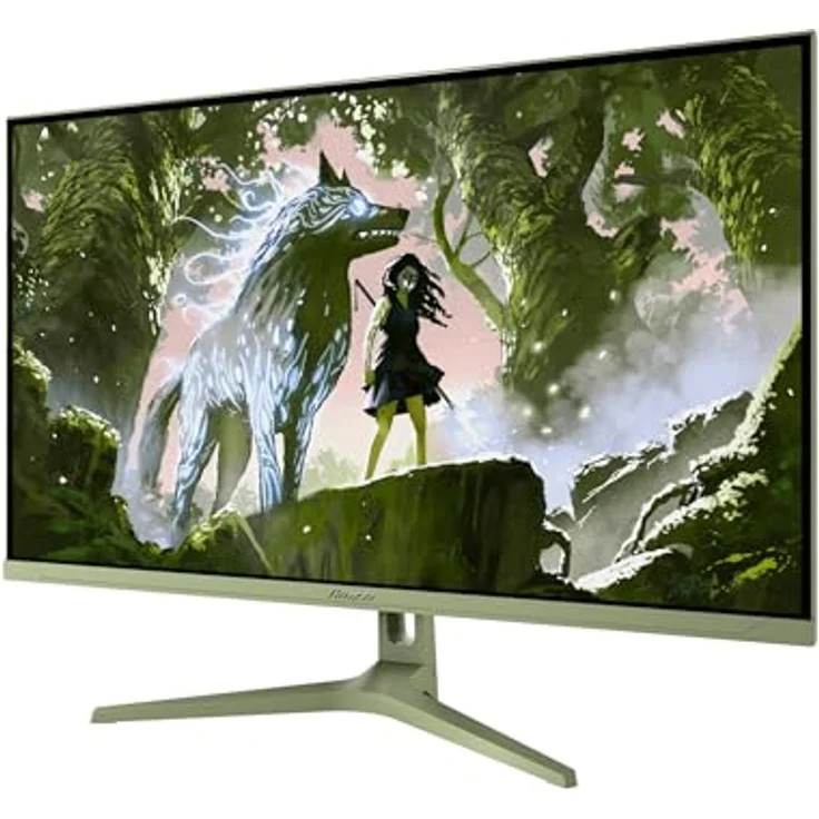 Arozzi Nova 32 Zoll Gaming Monitor, 180Hz QHD, Farbraum 99% sRGB, flimmerfrei, Waldgrün – Bild 1