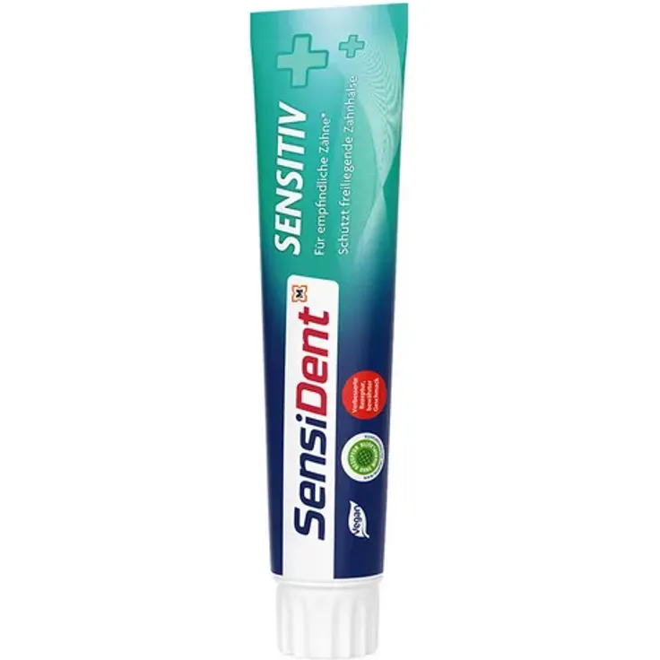 SensiDent Zahncreme Sensitiv, 125 ml