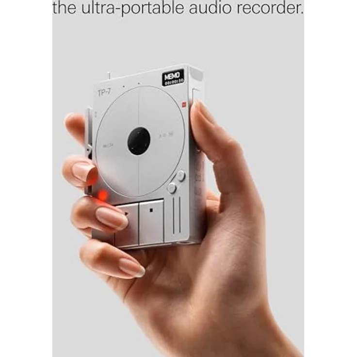 Teenage Engineering TP–7 tragbares Aufnahmegerät, 128 GB, mit USB-C-Audiointerface, Bluetooth, internes Mikrofon und Lautsprecher – Bild 2