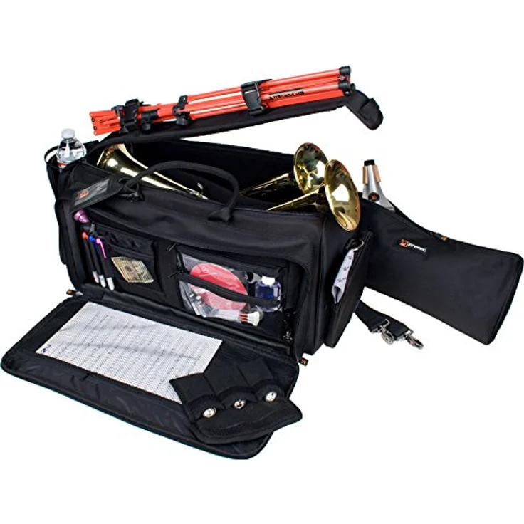 Protec C248, Triple Horn Gig Bag mit abnehmbarem Dämpfer-Taschen, Gold Series – Bild 2