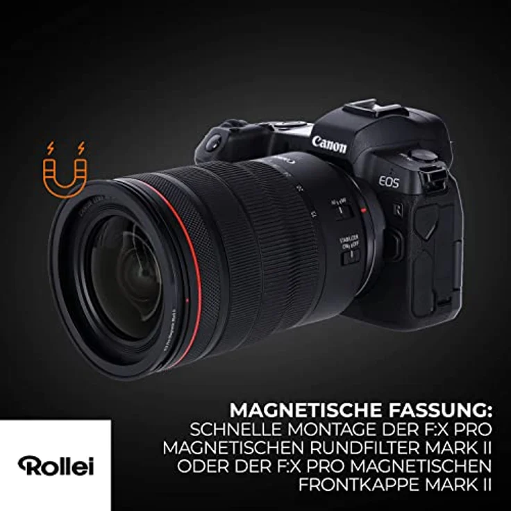 Rollei F:X Pro Magnetischer Basisring 82mm Mark II, Luftfahrt-Aluminium für F:X Pro Magnetische Rundfilter – Bild 2