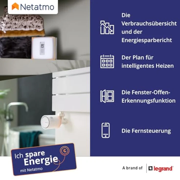 Netatmo Zentrale Thermostat + 3x Heizkörperthermostate Bundle – Bild 5