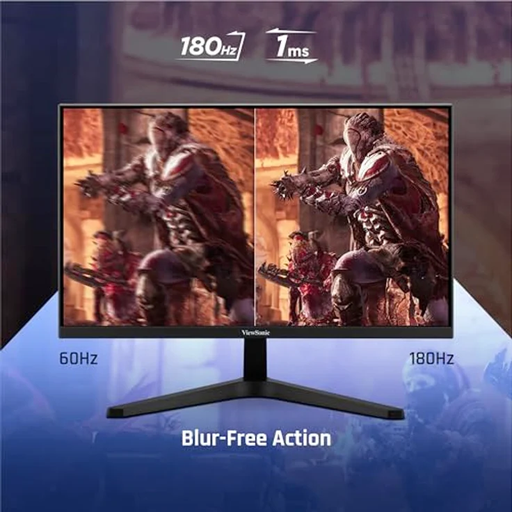 ViewSonic XG24G1, 24" FHD Gaming-Monitor mit 180 Hz Bildwiederholfrequenz und 1 ms Reaktionszeit – Bild 4
