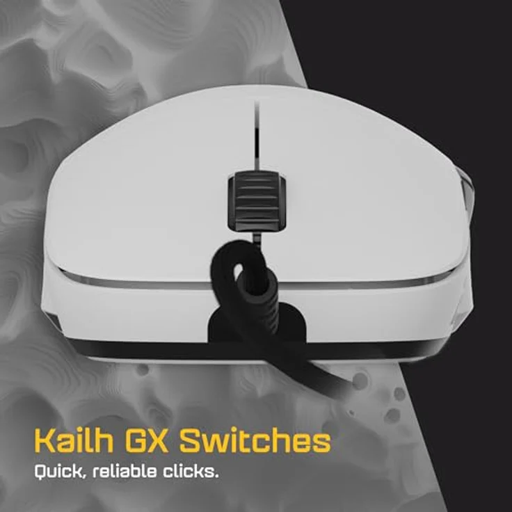 Endgame Gear XM2 8k Gaming Maus, kabelgebunden - weiß, mit PixArt PAW3395-Sensor und exklusiven Kailh GX Switches – Bild 4